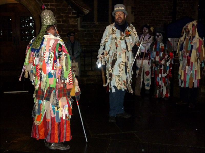 Godalming Geezers outside St Peter and St Paul's Church