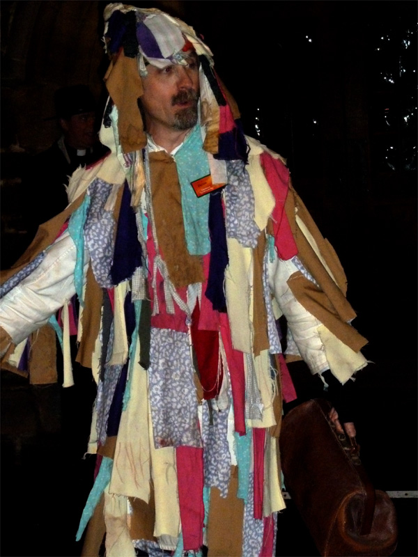 Godalming Geezers outside St Peter and St Paul's Church