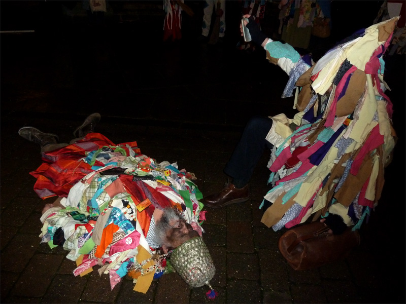 Godalming Geezers outside St Peter and St Paul's Church