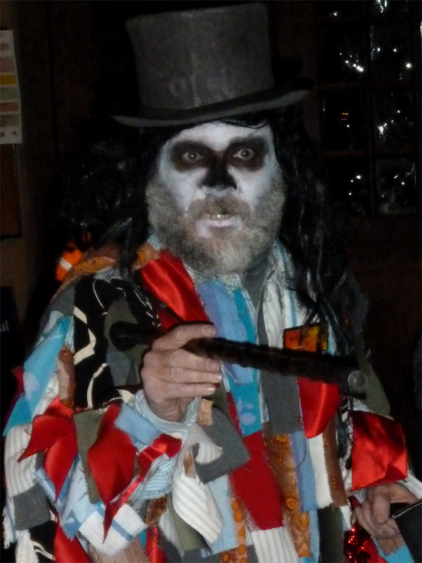 Godalming Geezers outside St Peter and St Paul's Church