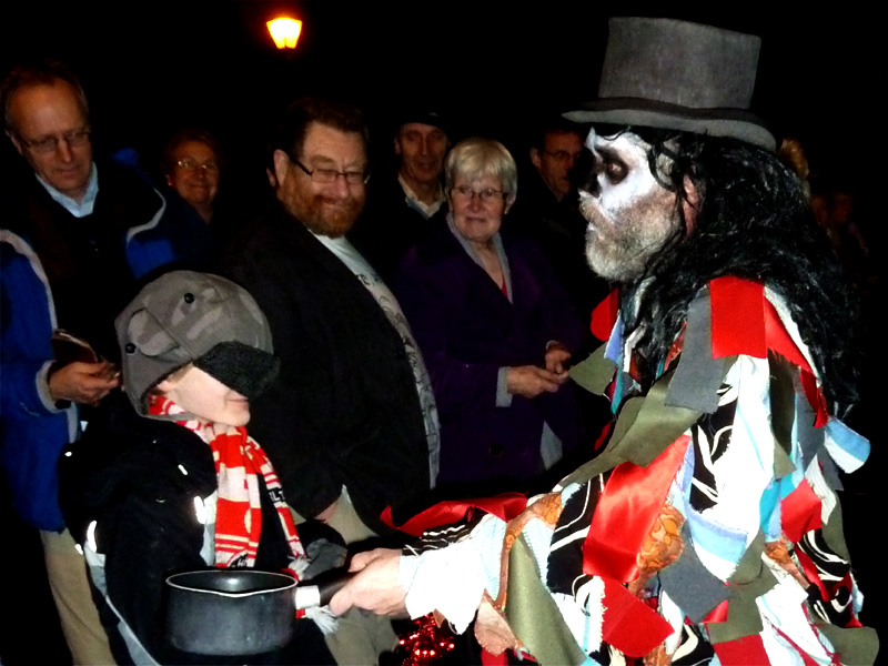 Godalming Geezers outside St Peter and St Paul's Church