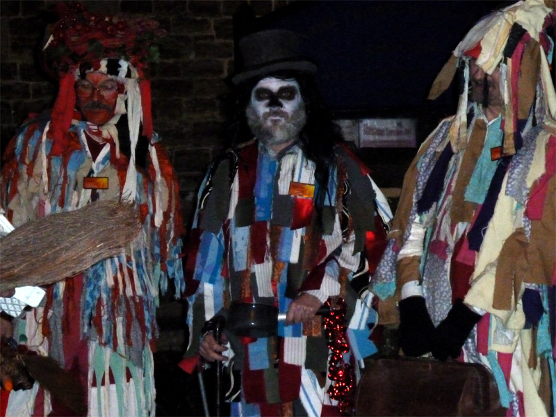 Godalming Geezers outside St Peter and St Paul's Church