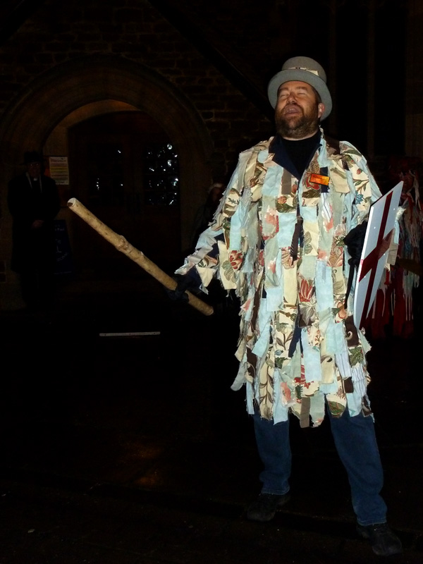 Godalming Geezers outside St Peter and St Paul's Church